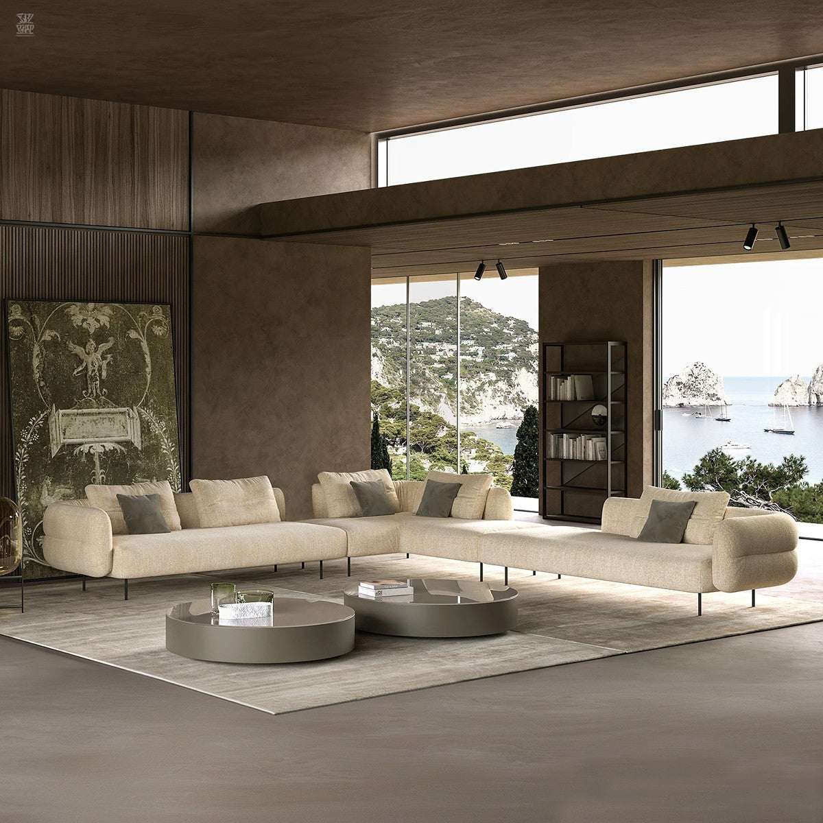 Sofá Anacapri de Alpa: diseño italiano que transforma tu sala