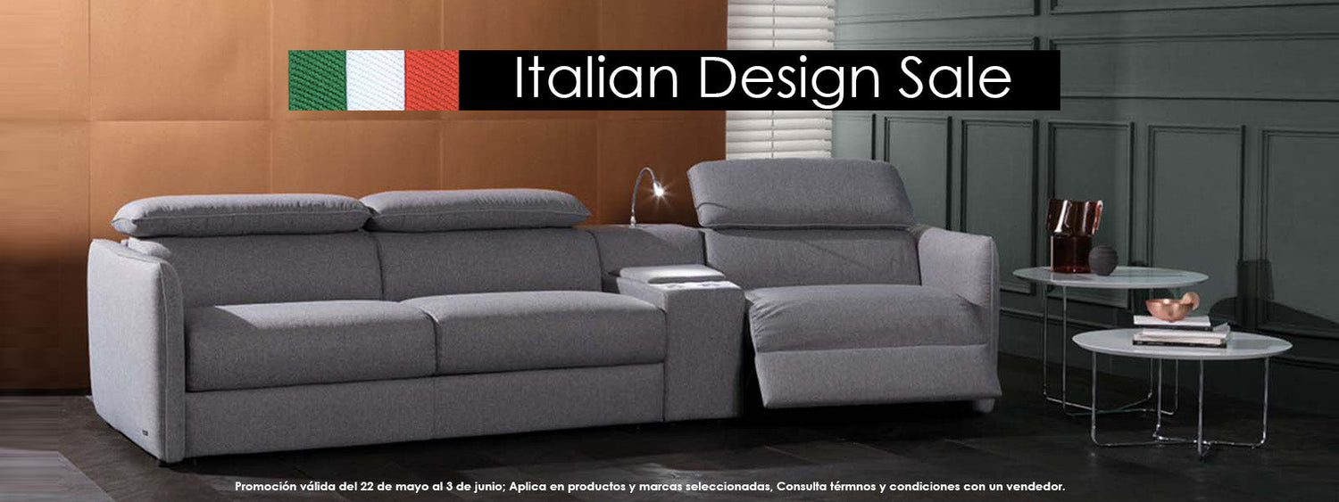 Descubre el Italian Design Sale en Akabani Muebles