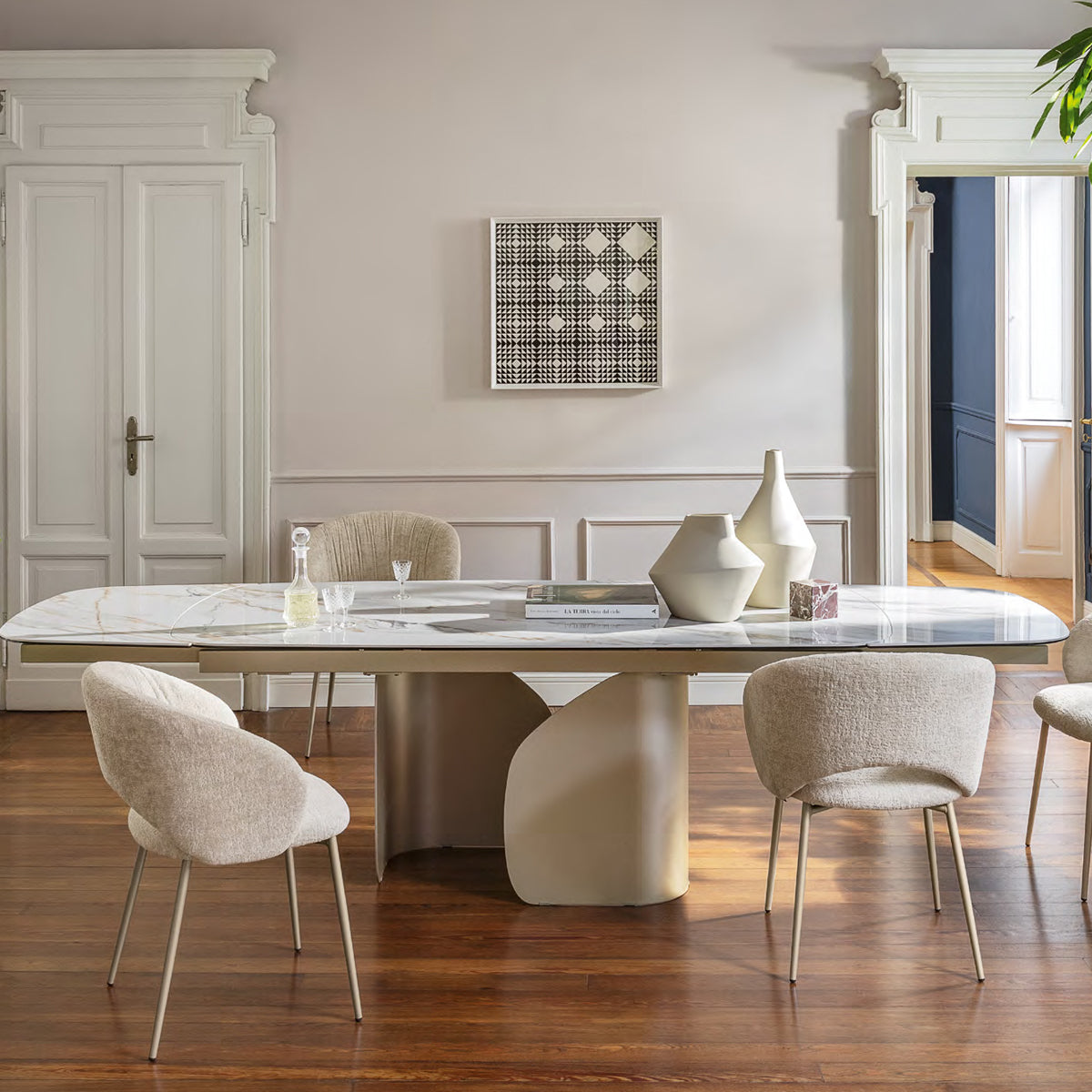 Comedores modernos con mesas extensibles: funcionalidad sin perder estilo