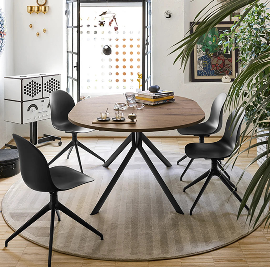 Silla giratoria Academy 180°. Muebles Italianos