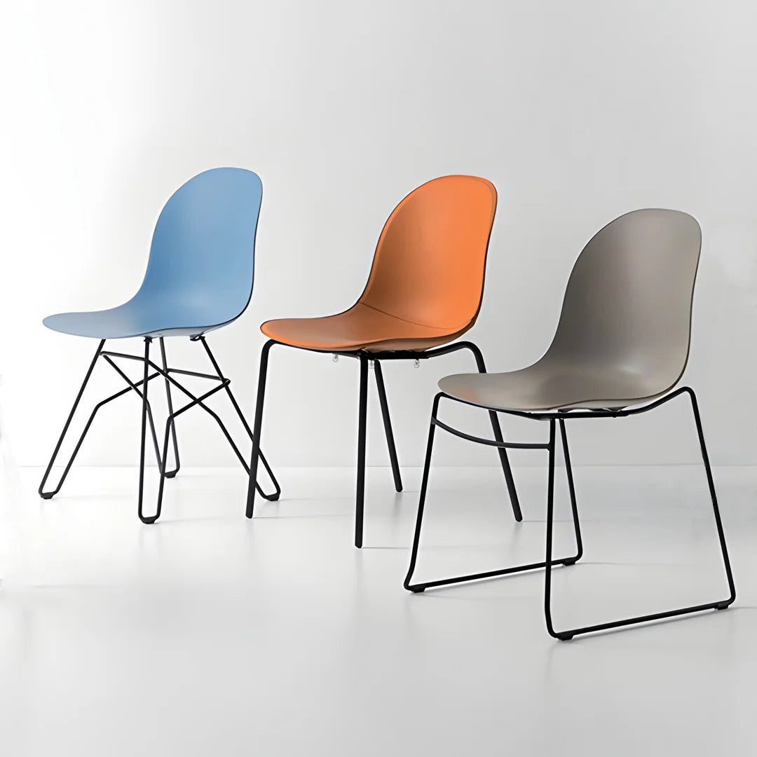 Silla Connubia Academy de metal. Muebles Italianos
