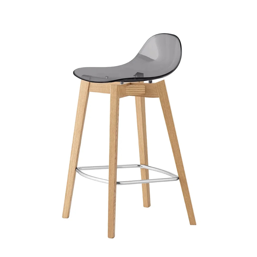 Banco para cocina Academy de madera y policarbonato. Muebles Italianos