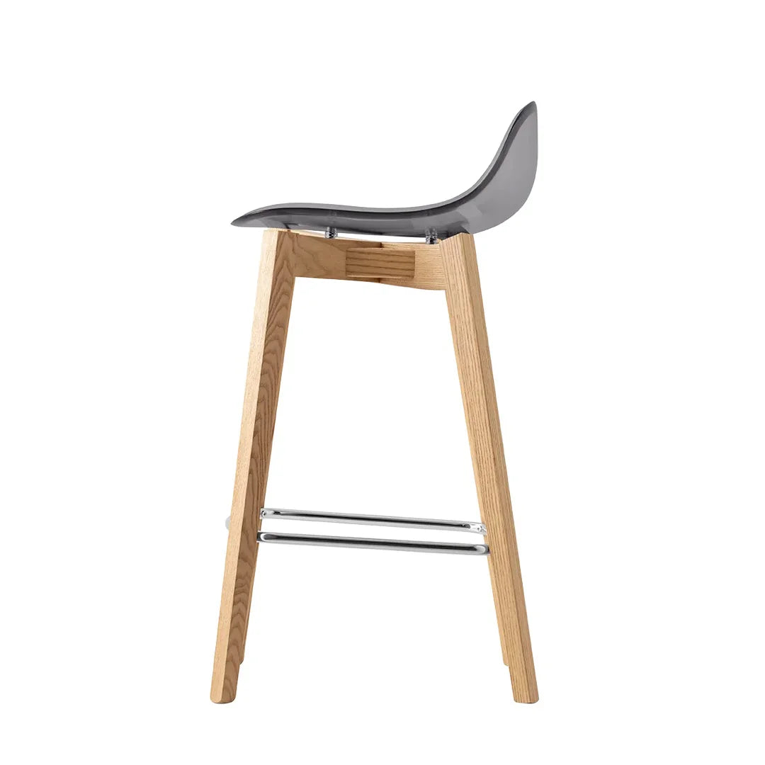 Banco para cocina Academy de madera y policarbonato. Muebles Italianos variant