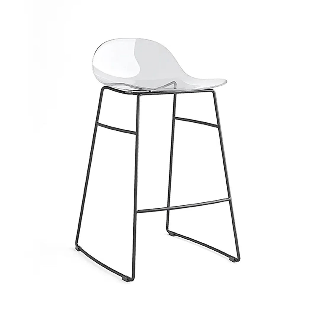 Banco Academy bajo de metal policarbonato. Muebles Italianos