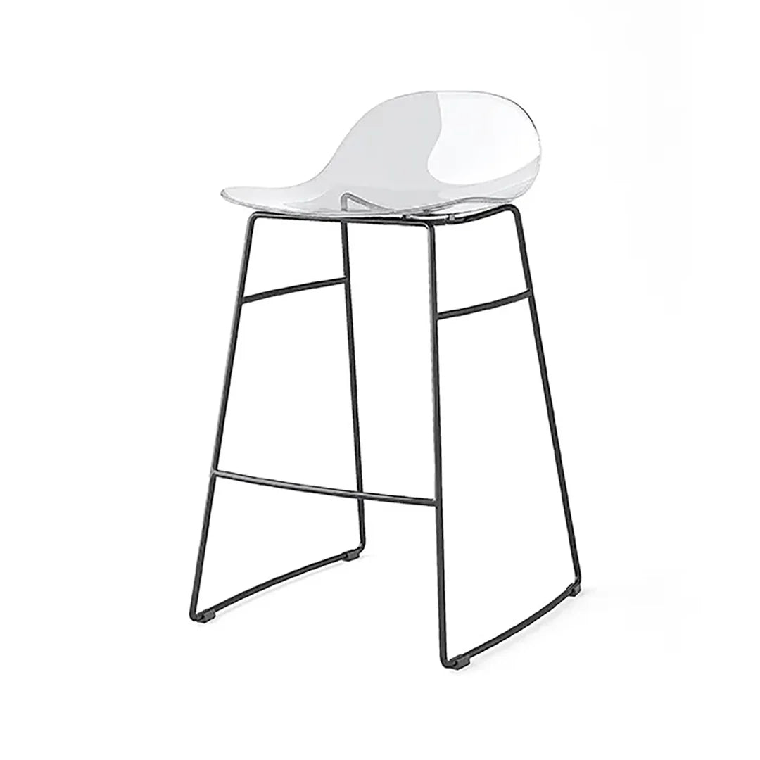 Banco Academy bajo de metal policarbonato. Muebles Italianos