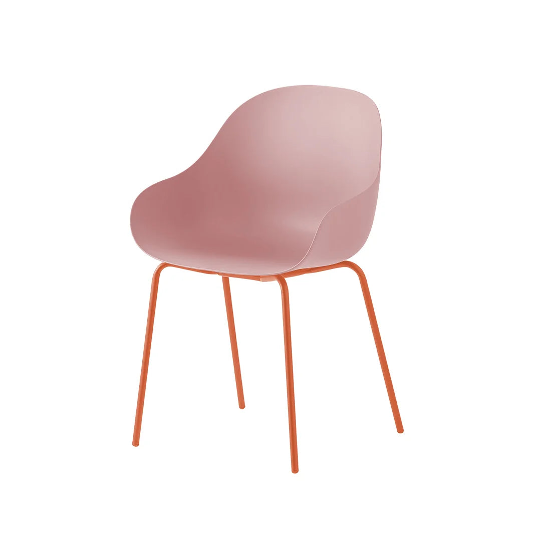 Silla para comedor Academy sustentable de metal. Muebles Italianos variant