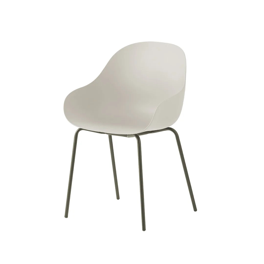 Silla para comedor Academy sustentable de metal. Muebles Italianos variant