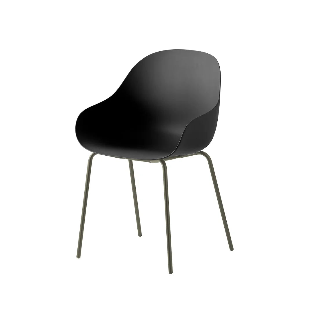 Silla para comedor Academy sustentable de metal. Muebles Italianos variant