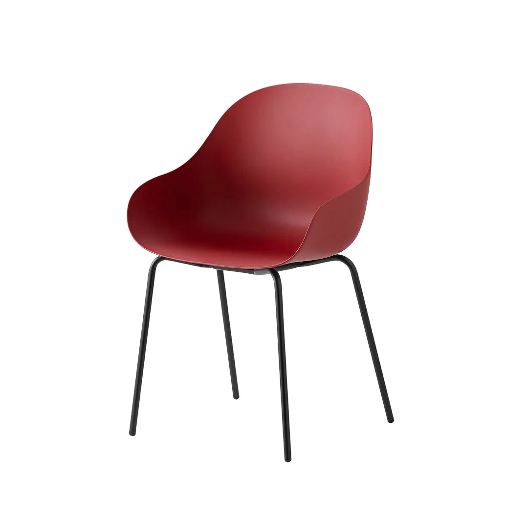 Silla para comedor Academy sustentable de metal. Muebles Italianos variant