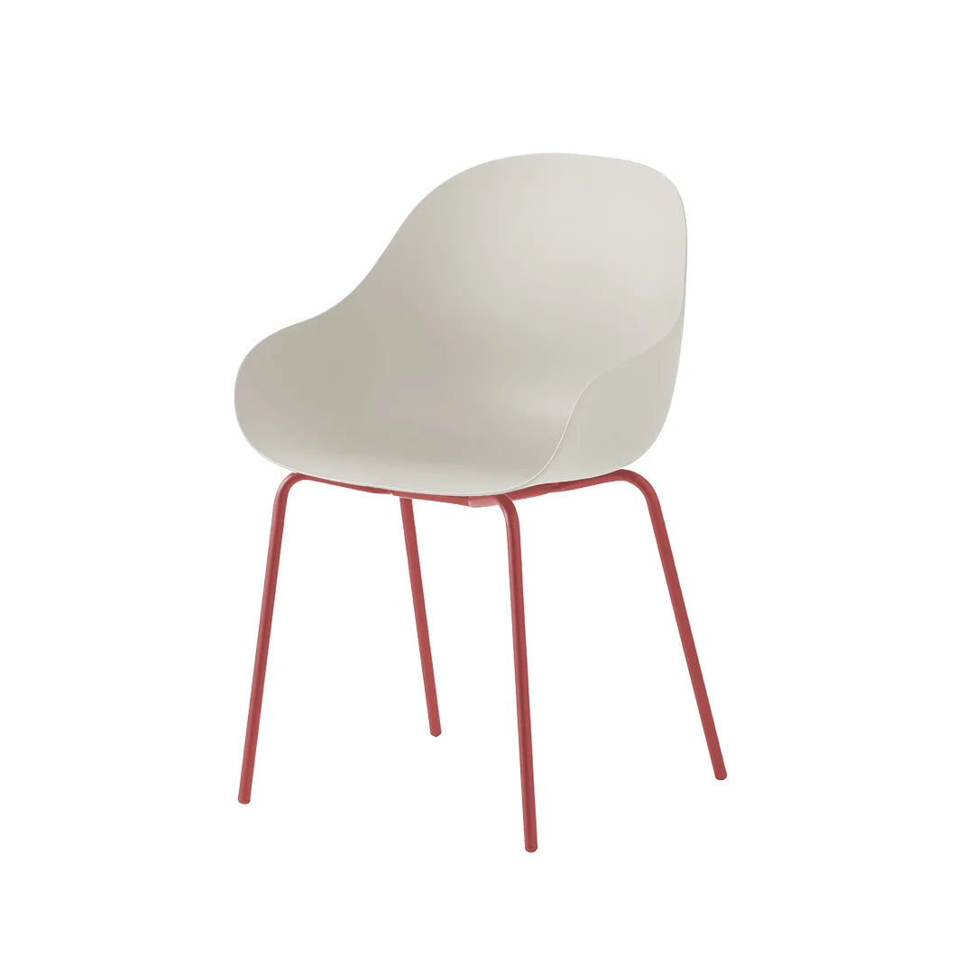 Silla para comedor Academy sustentable de metal. Muebles Italianos variant
