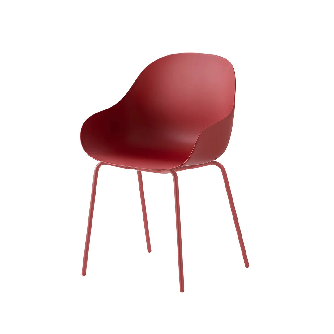 Silla para comedor Academy sustentable de metal. Muebles Italianos variant
