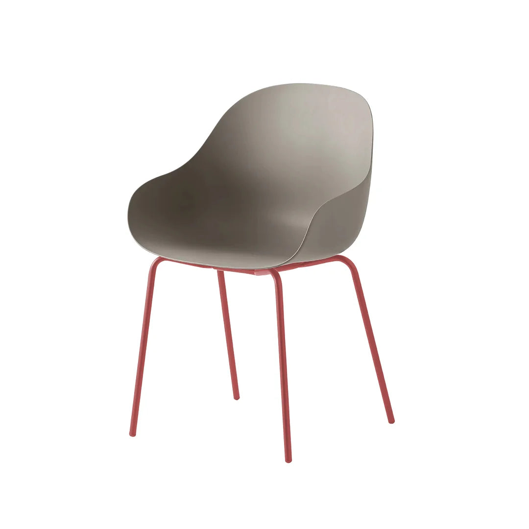 Silla para comedor Academy sustentable de metal. Muebles Italianos variant