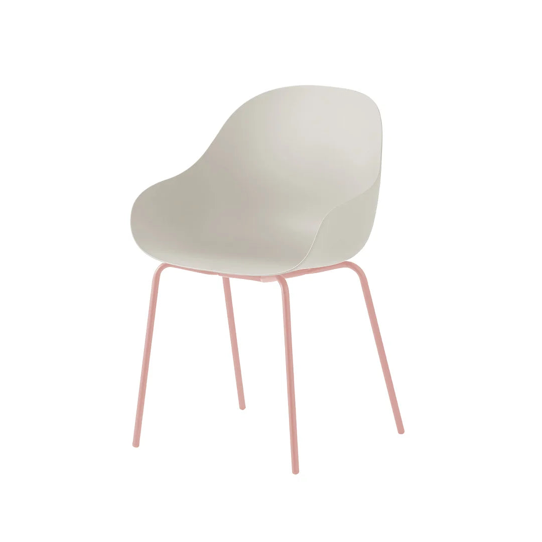 Silla para comedor Academy sustentable de metal. Muebles Italianos variant