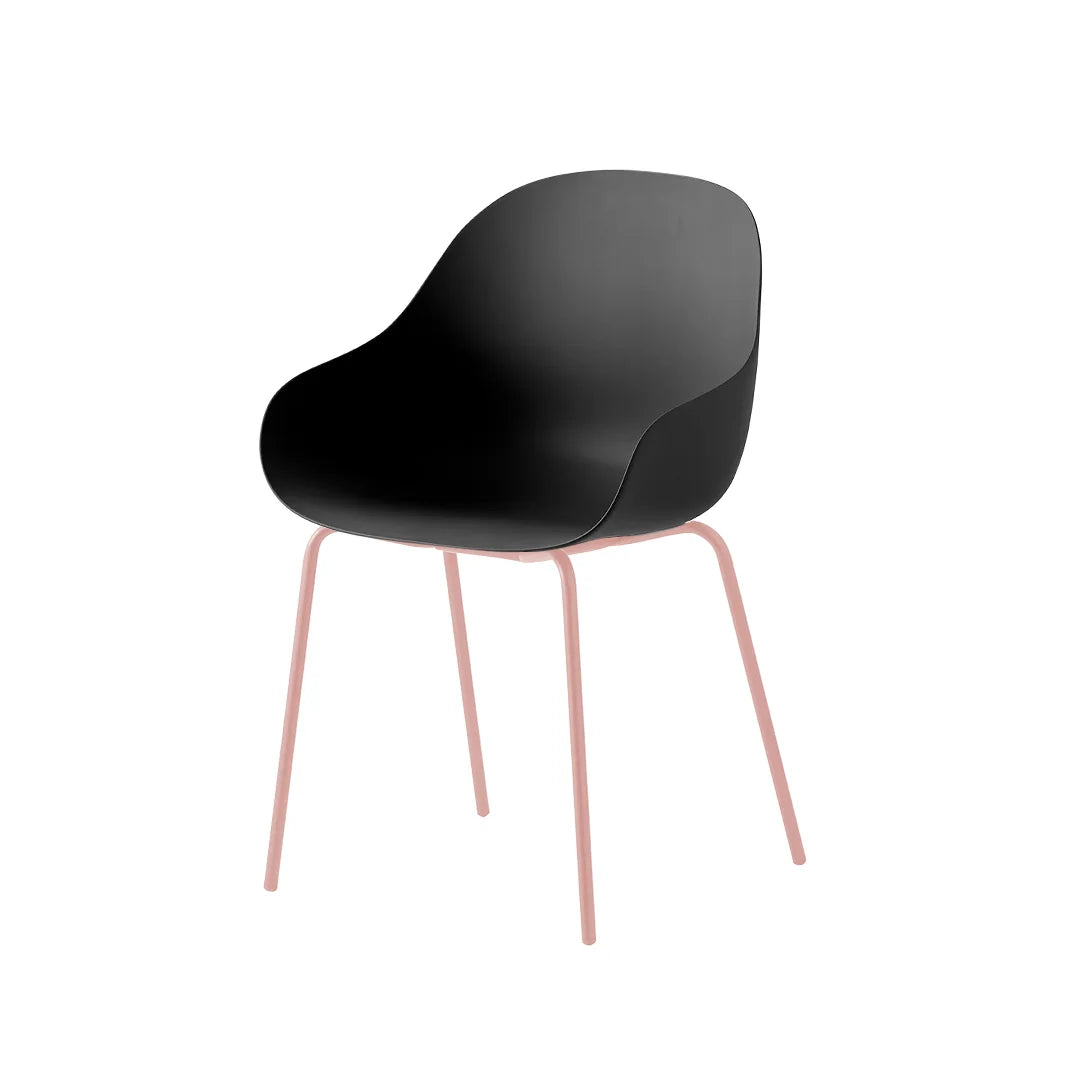 Silla para comedor Academy sustentable de metal. Muebles Italianos variant