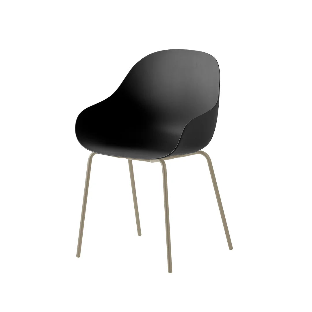 Silla para comedor Academy sustentable de metal. Muebles Italianos variant