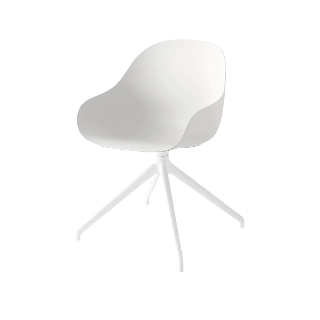 Silla giratoria Academy 180º sustentable con brazos. Muebles Italianos variant