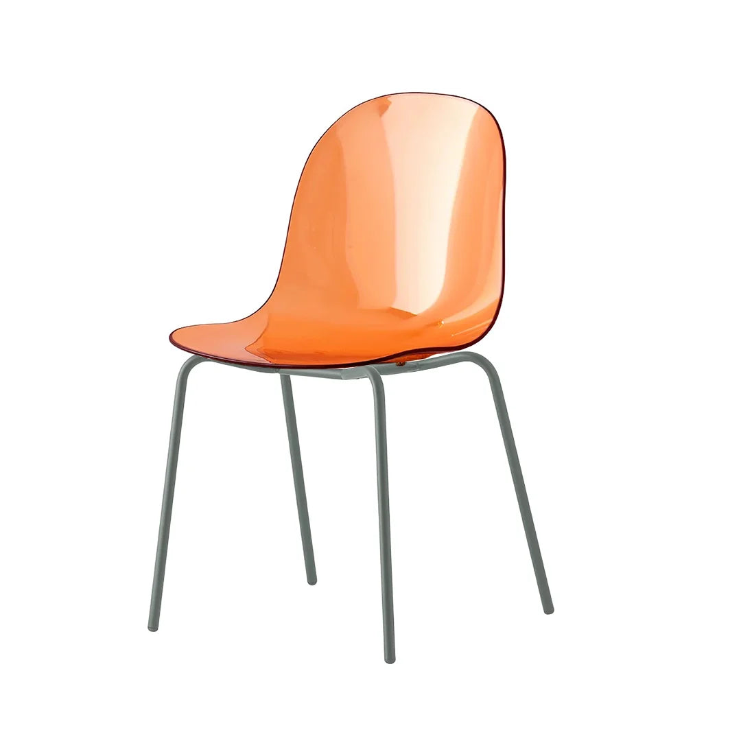 Silla para comedor Academy de metal y transparente. Muebles Italianos variant
