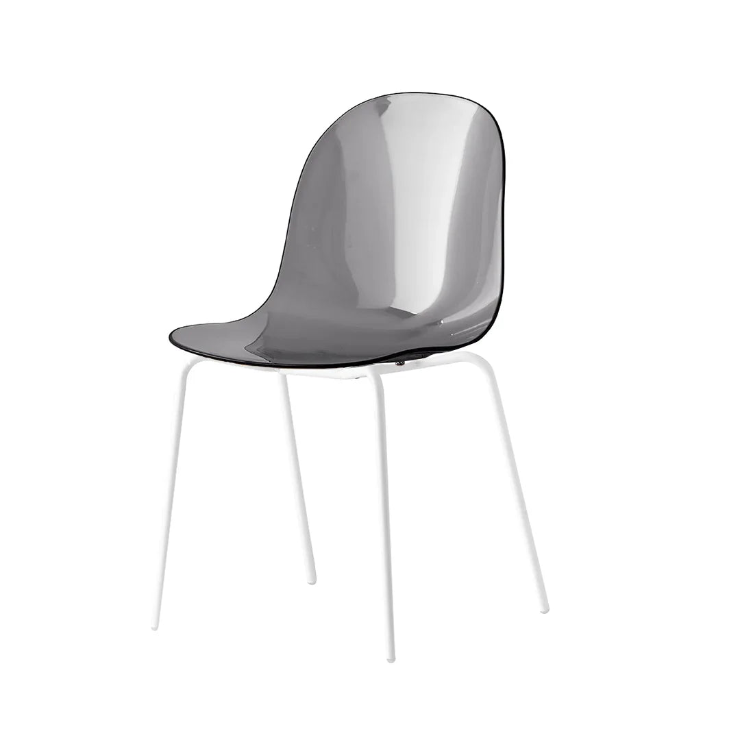 Silla para comedor Academy de metal y transparente. Muebles Italianos variant
