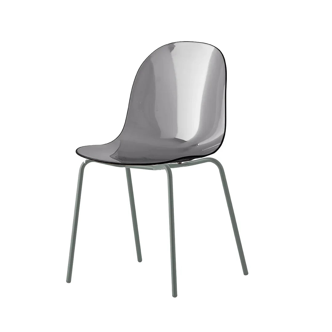 Silla para comedor Academy de metal y transparente. Muebles Italianos variant