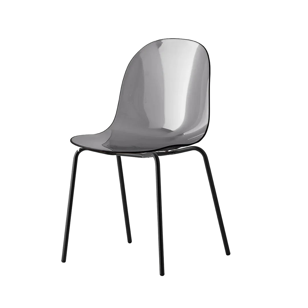 Silla para comedor Academy de metal y transparente. Muebles Italianos variant