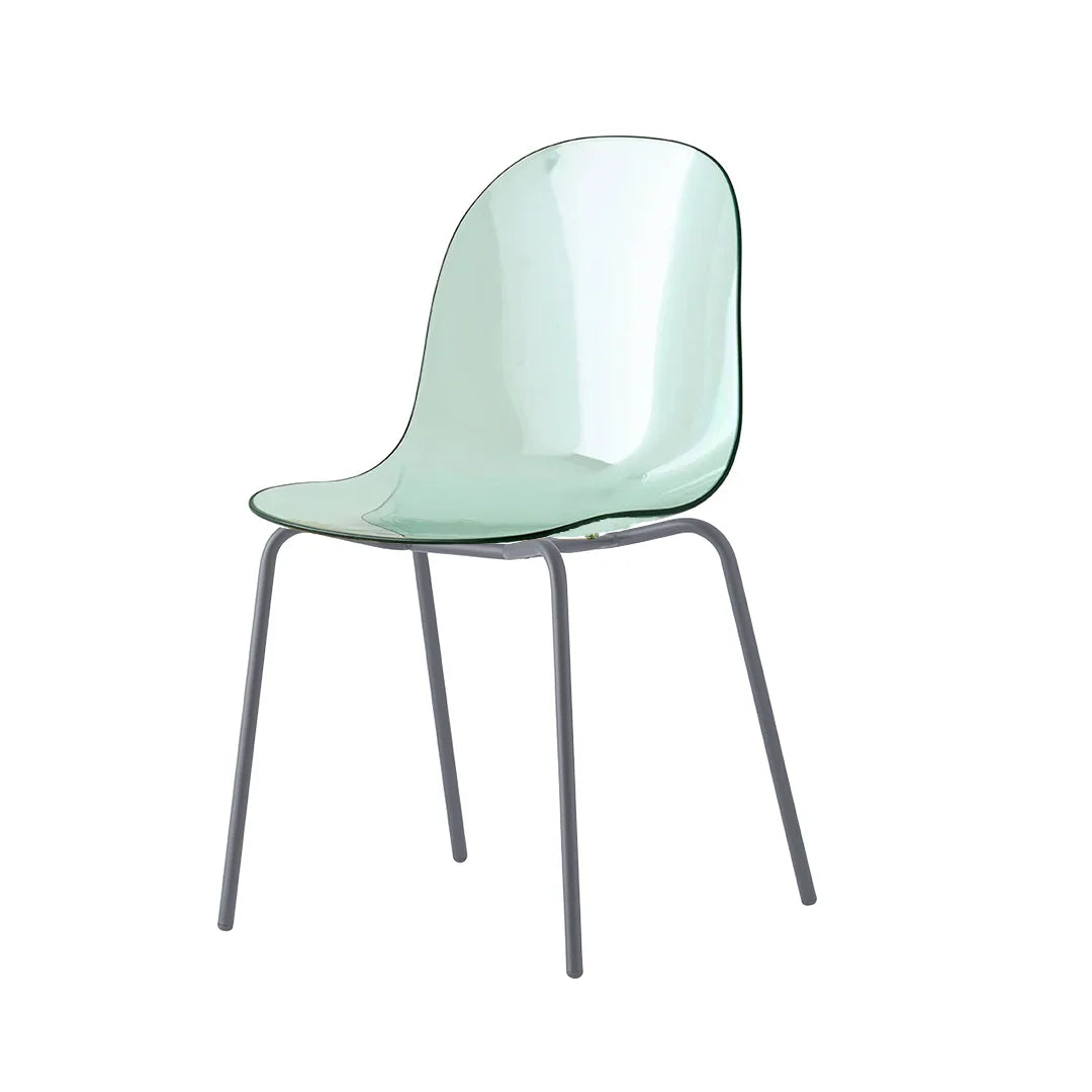 Silla para comedor Academy de metal y transparente. Muebles Italianos variant