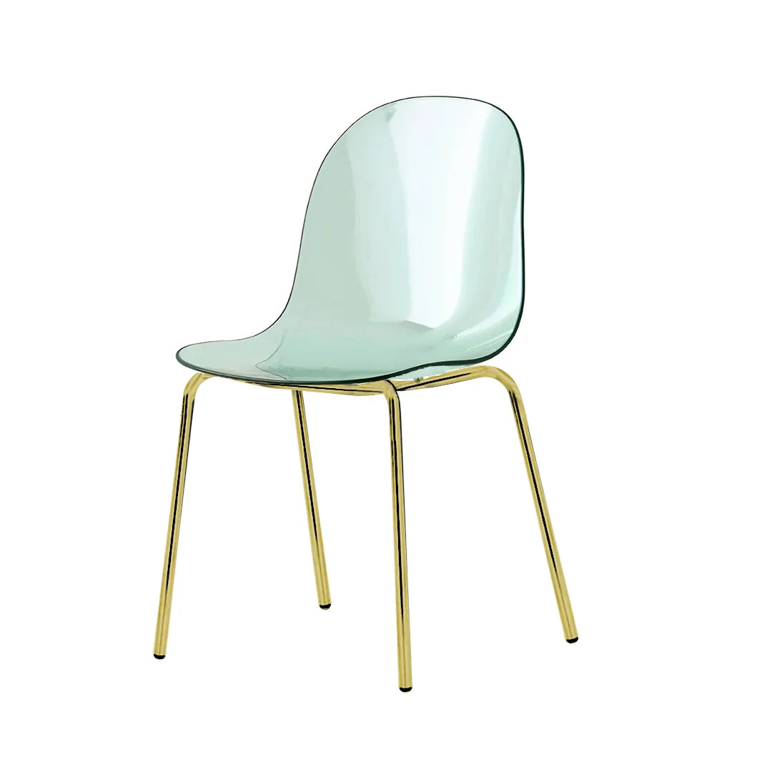 Silla para comedor Academy de metal y transparente. Muebles Italianos variant