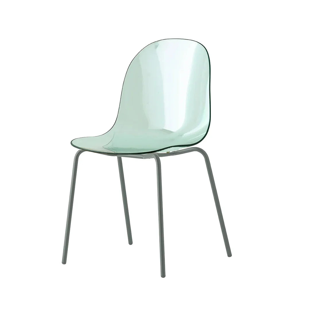 Silla para comedor Academy de metal y transparente. Muebles Italianos variant
