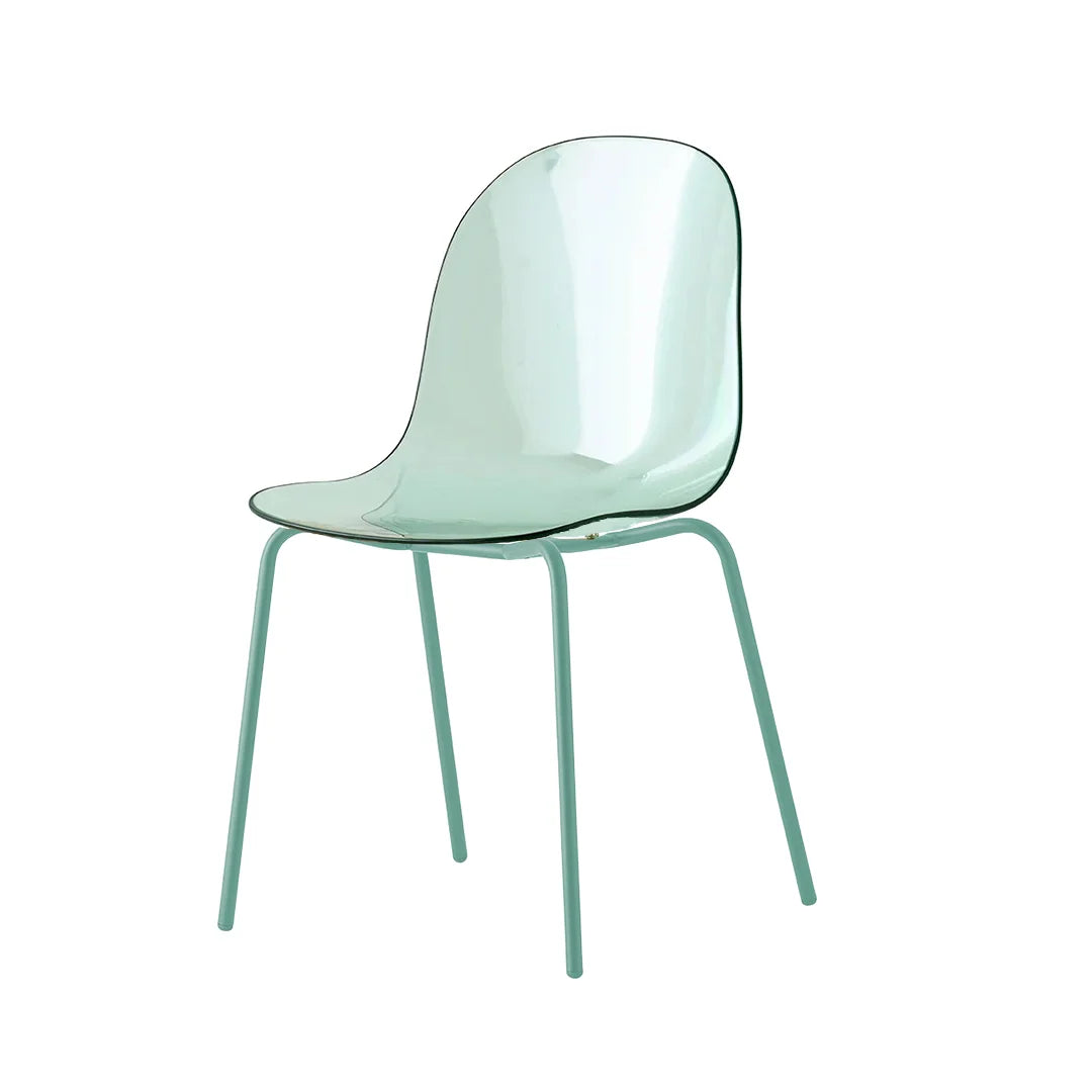 Silla para comedor Academy de metal y transparente. Muebles Italianos variant