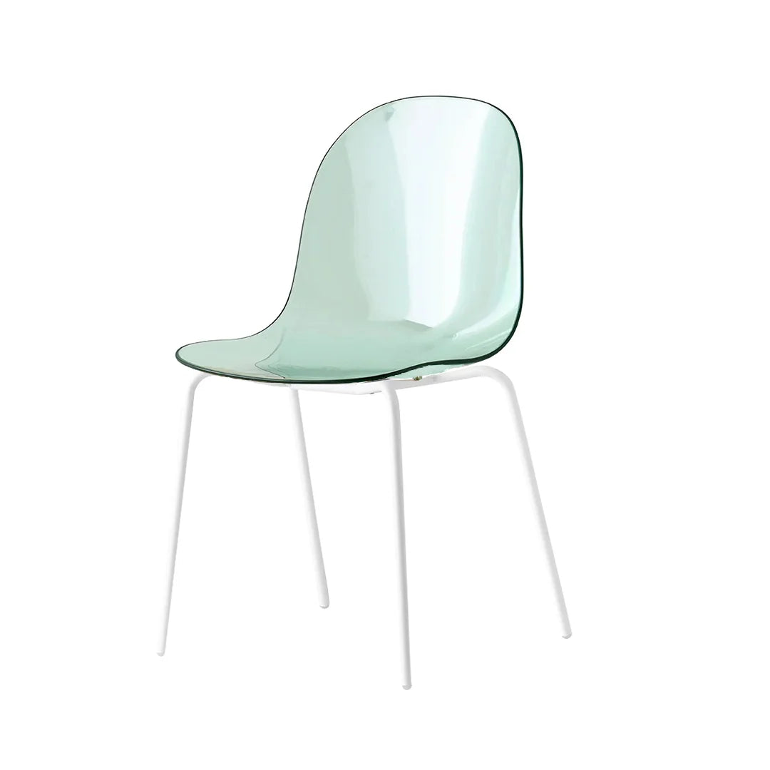 Silla para comedor Academy de metal y transparente. Muebles Italianos variant