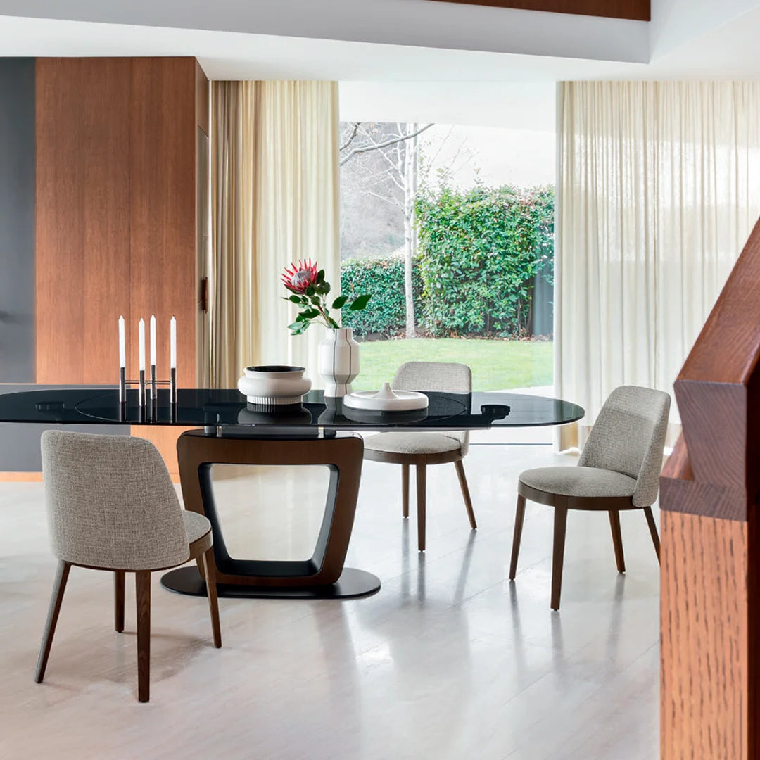 Silla Adèl de Tela para Comedor