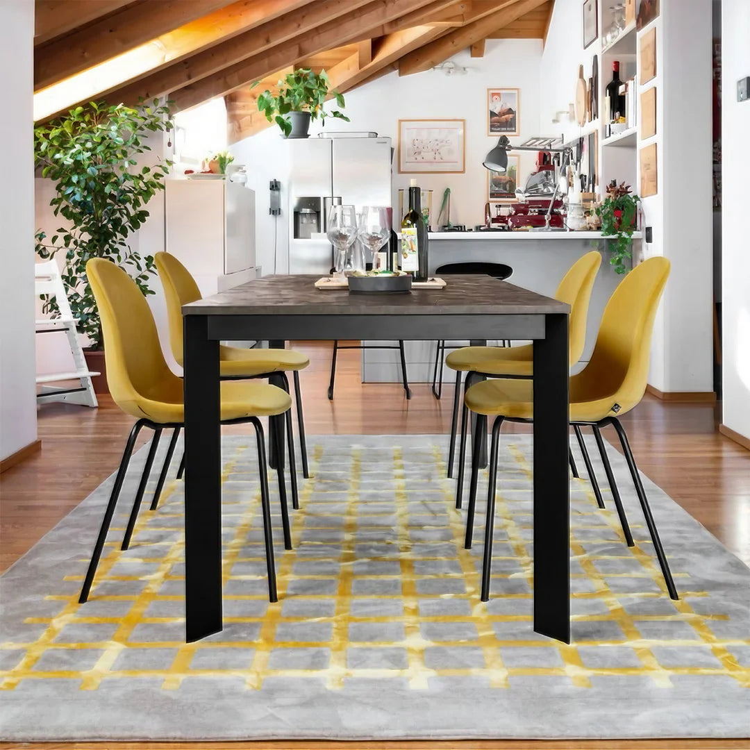 Alfombra Italiana Cek chica. Muebles Italianos