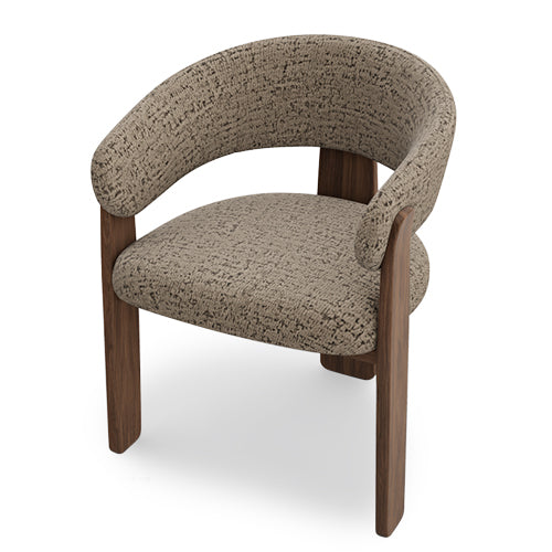 Silla Anthea tela y madera