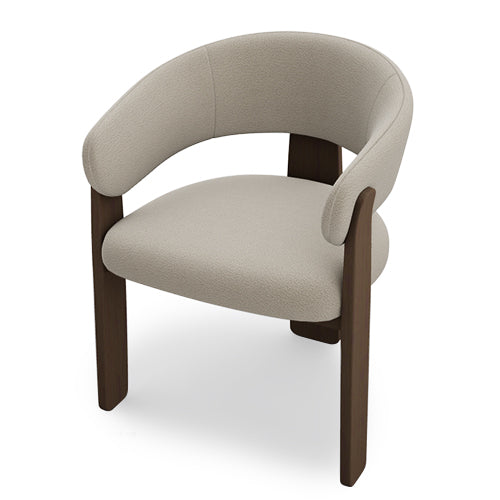 Silla Anthea tela y madera