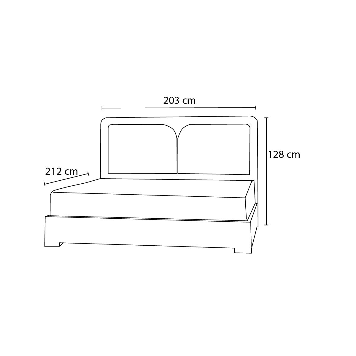Cama King Size Appia