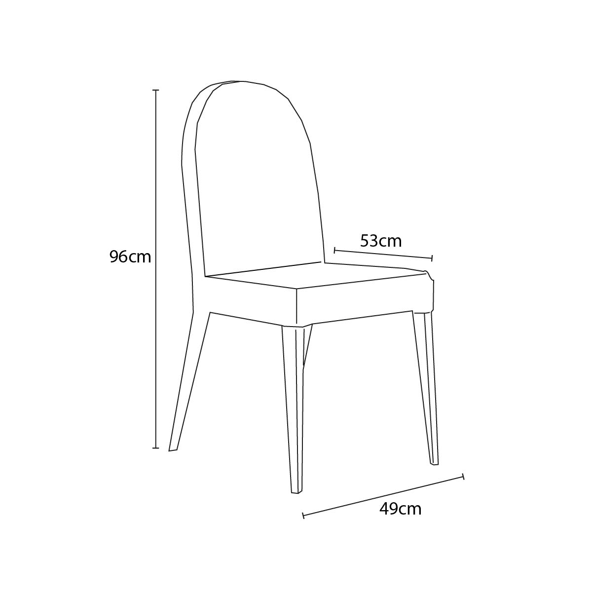 Silla Appia para comedor