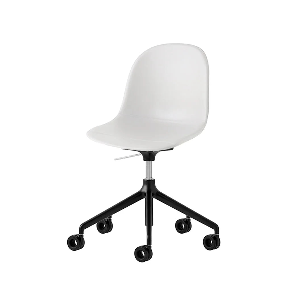 Silla Academy tipo Piel con Ruedas para Oficina. Muebles Italianos variant
