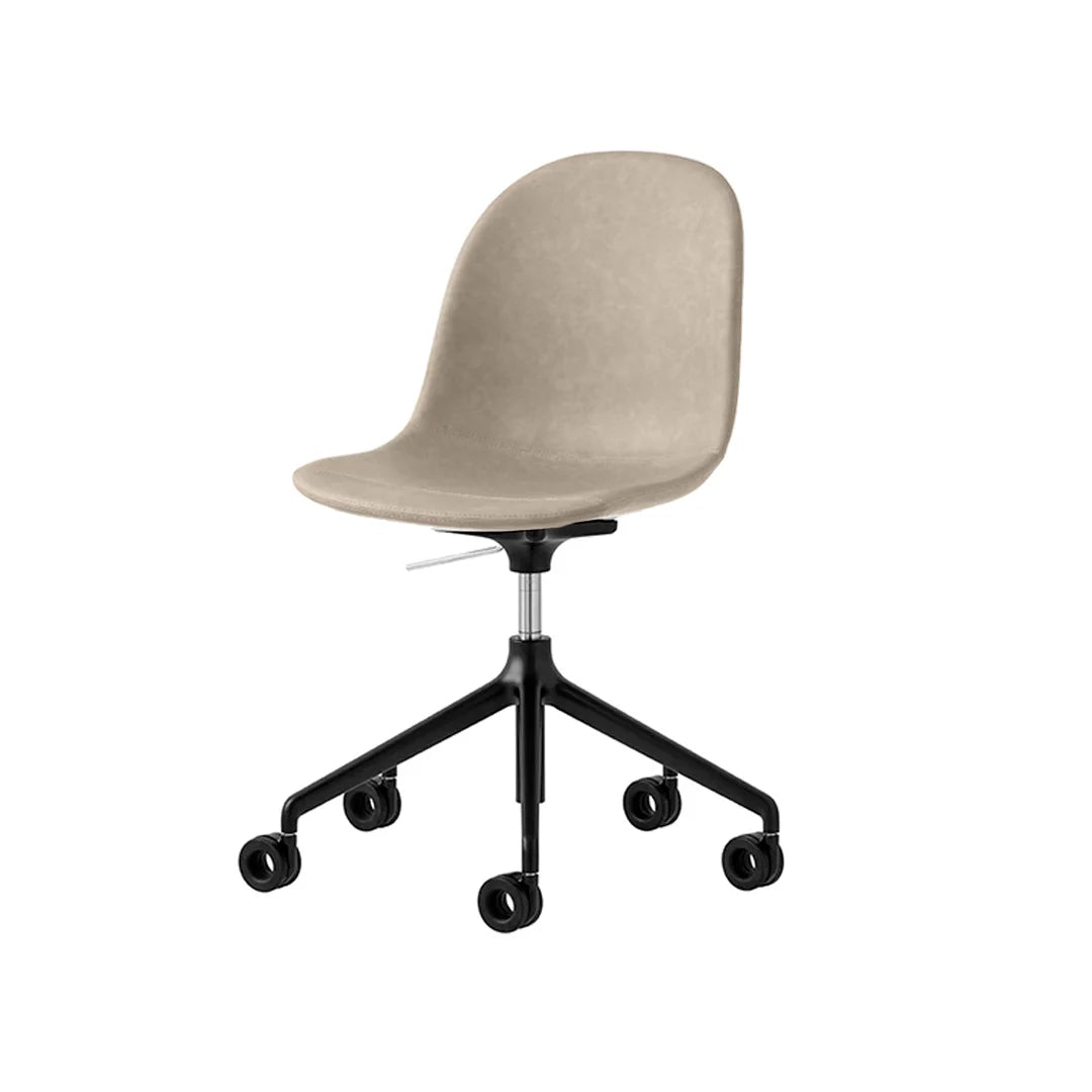 Silla Academy tipo Piel con Ruedas para Oficina. Muebles Italianos variant
