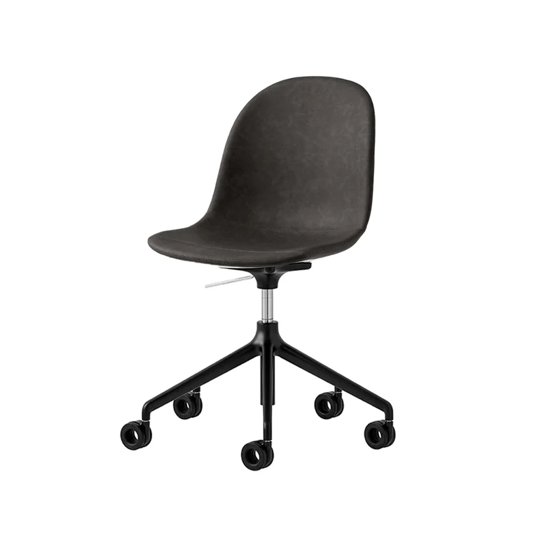 Silla Academy tipo Piel con Ruedas para Oficina. Muebles Italianos variant