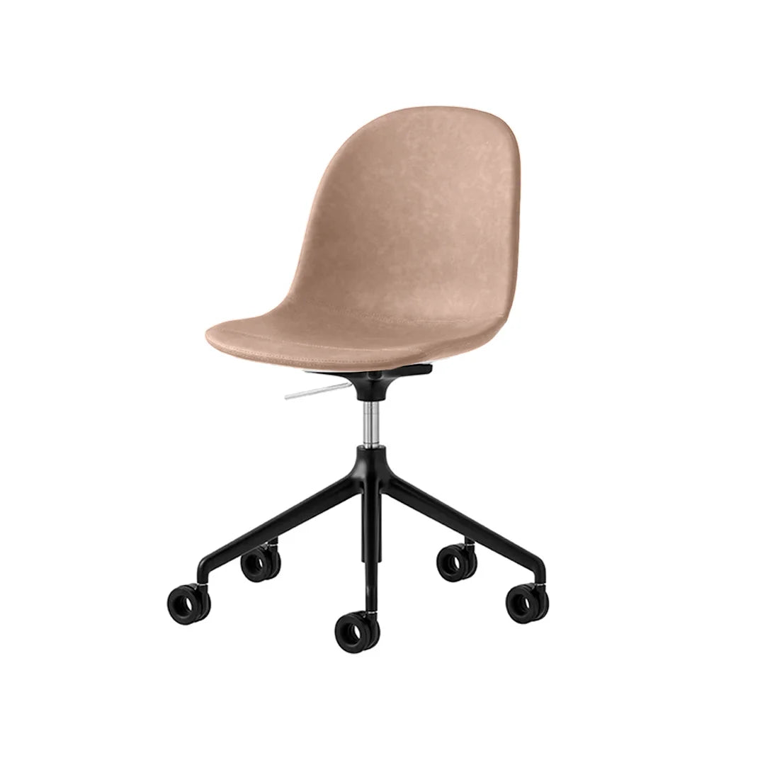 Silla Academy tipo Piel con Ruedas para Oficina. Muebles Italianos variant
