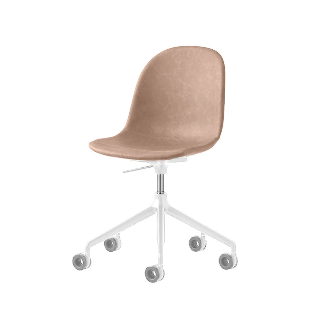 Silla Academy tipo Piel con Ruedas para Oficina. Muebles Italianos variant