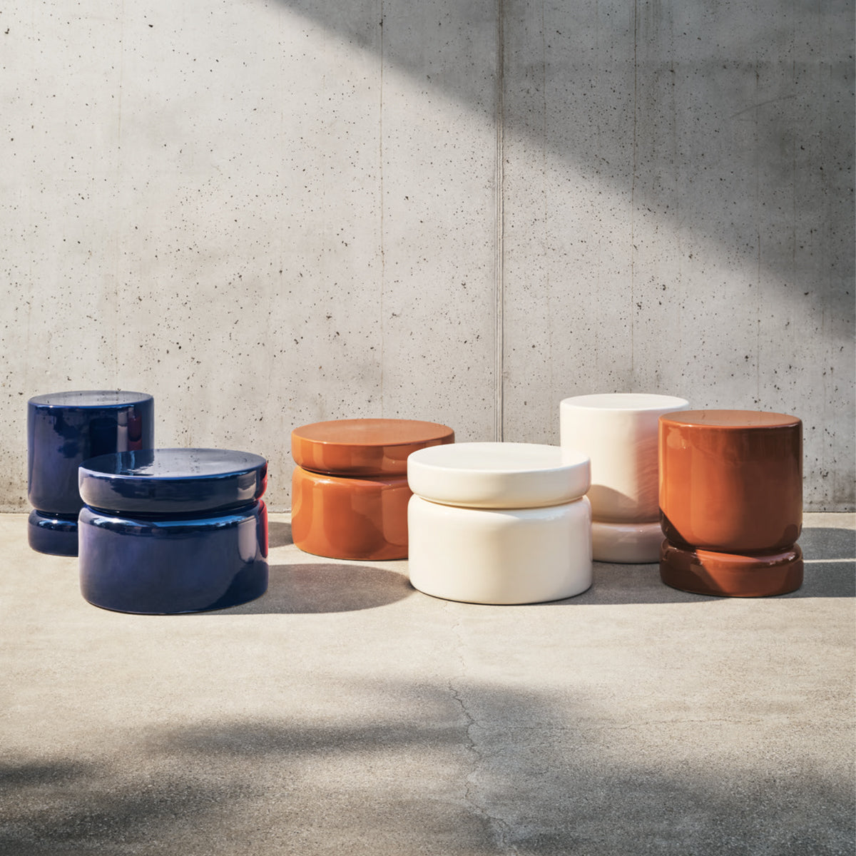 mesita central bambú