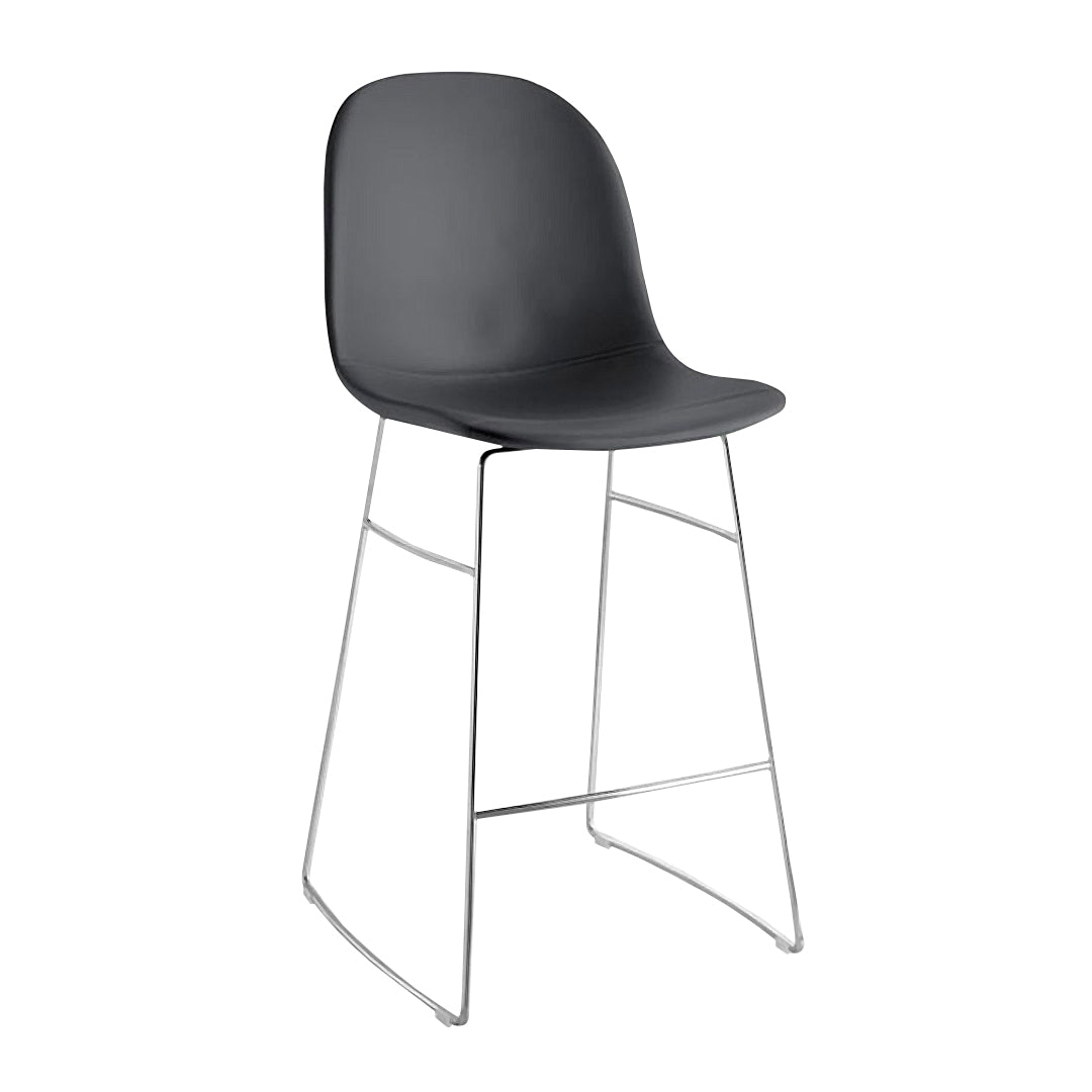 Banco Italiano para cocina Academy tipo piel y metal. Muebles Italianos