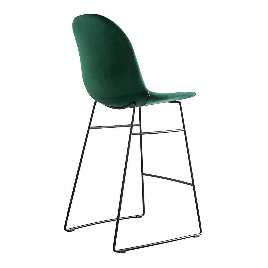 Banco Italiano para cocina Academy de tela y metal