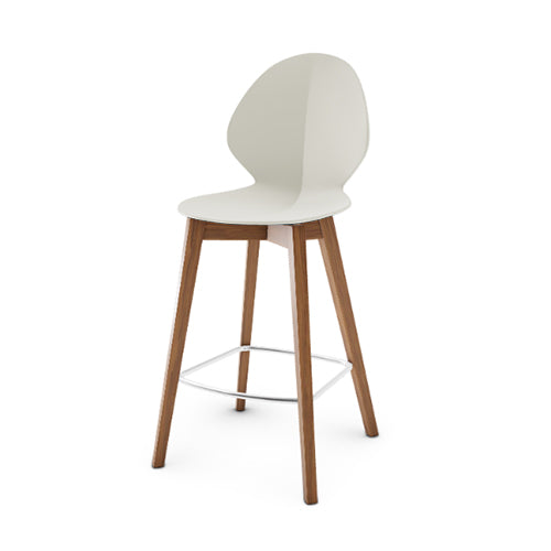 banco basil polipropileno y madera