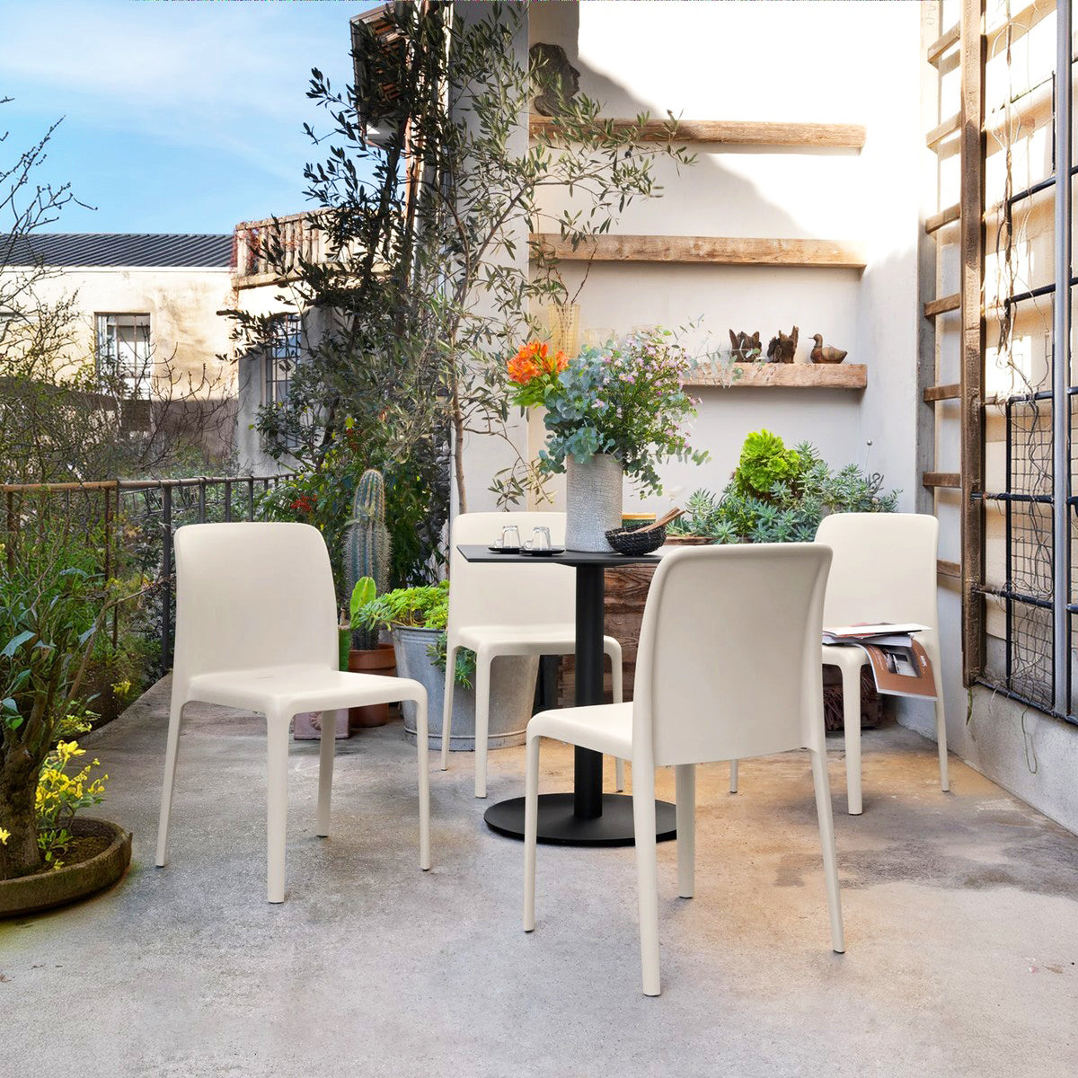 Silla Italiana sustentable Bayo