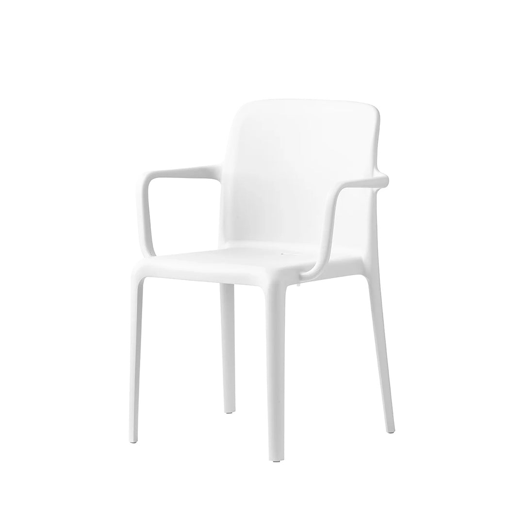 Silla Italiana sustentable Bayo con brazos. Muebles Italianos variant