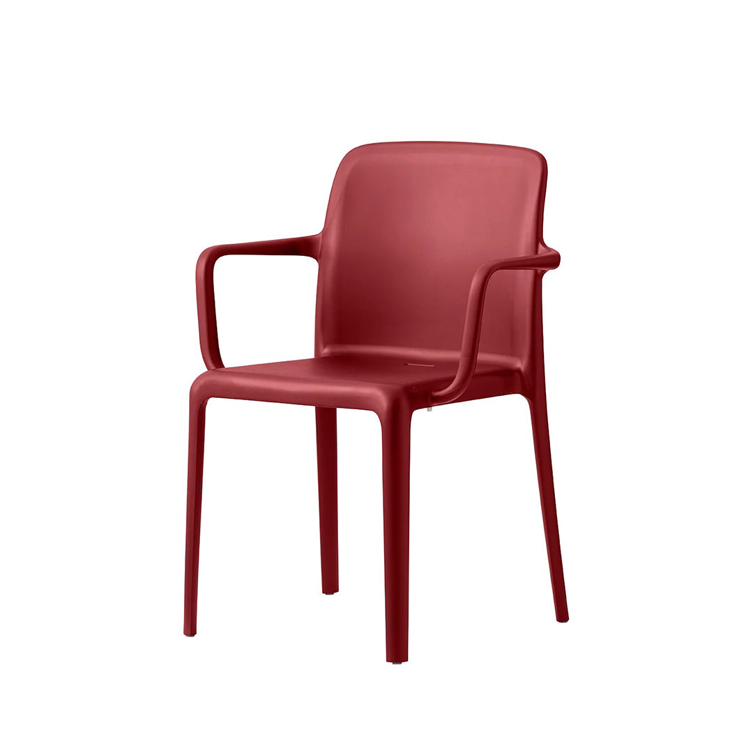 Silla Italiana sustentable Bayo con brazos. Muebles Italianos variant