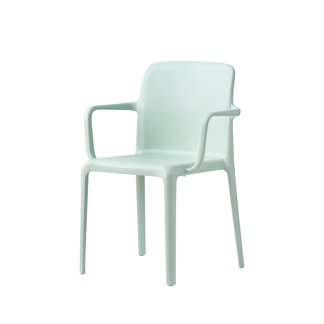 Silla Italiana sustentable Bayo con brazos. Muebles Italianos variant