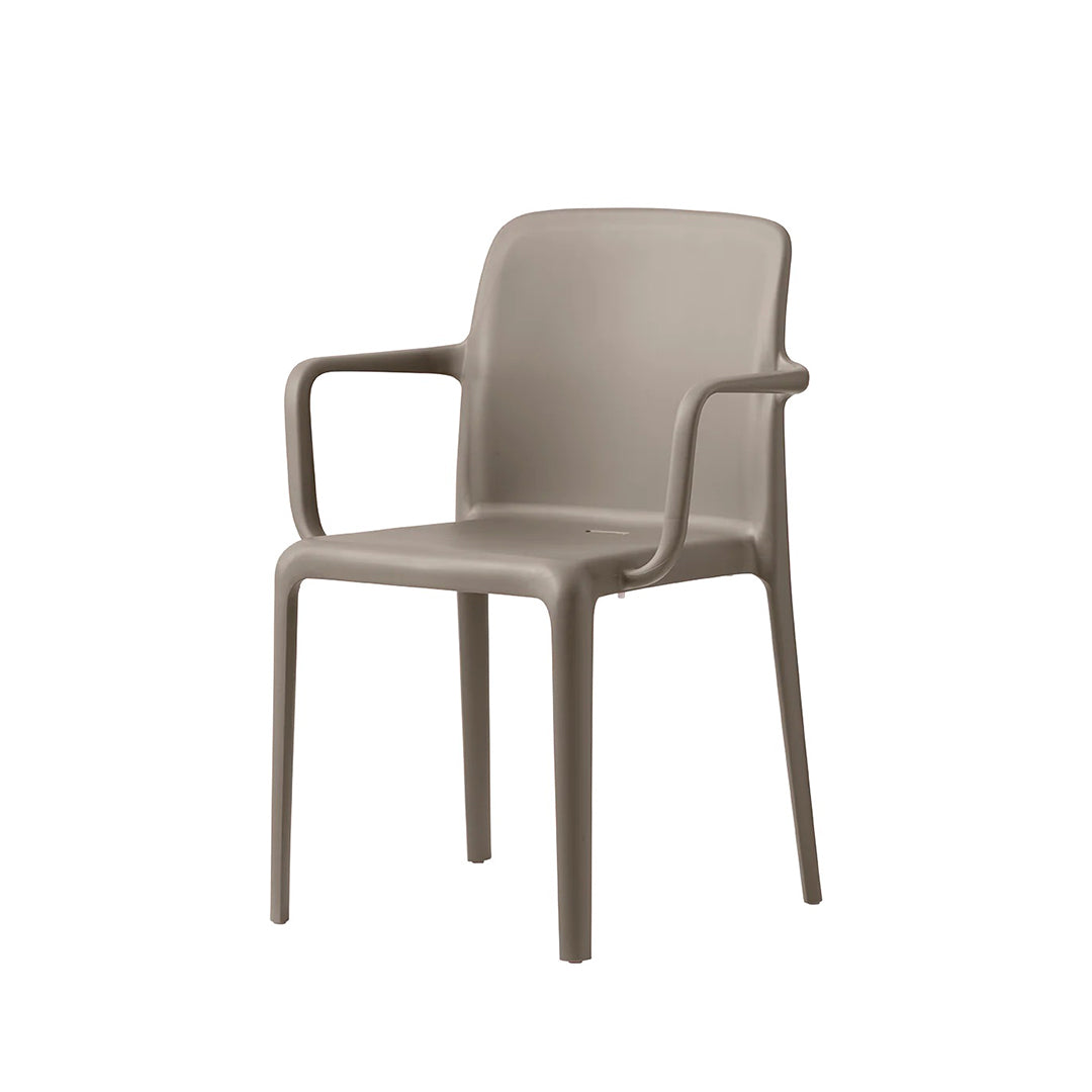 Silla Italiana sustentable Bayo con brazos. Muebles Italianos variant