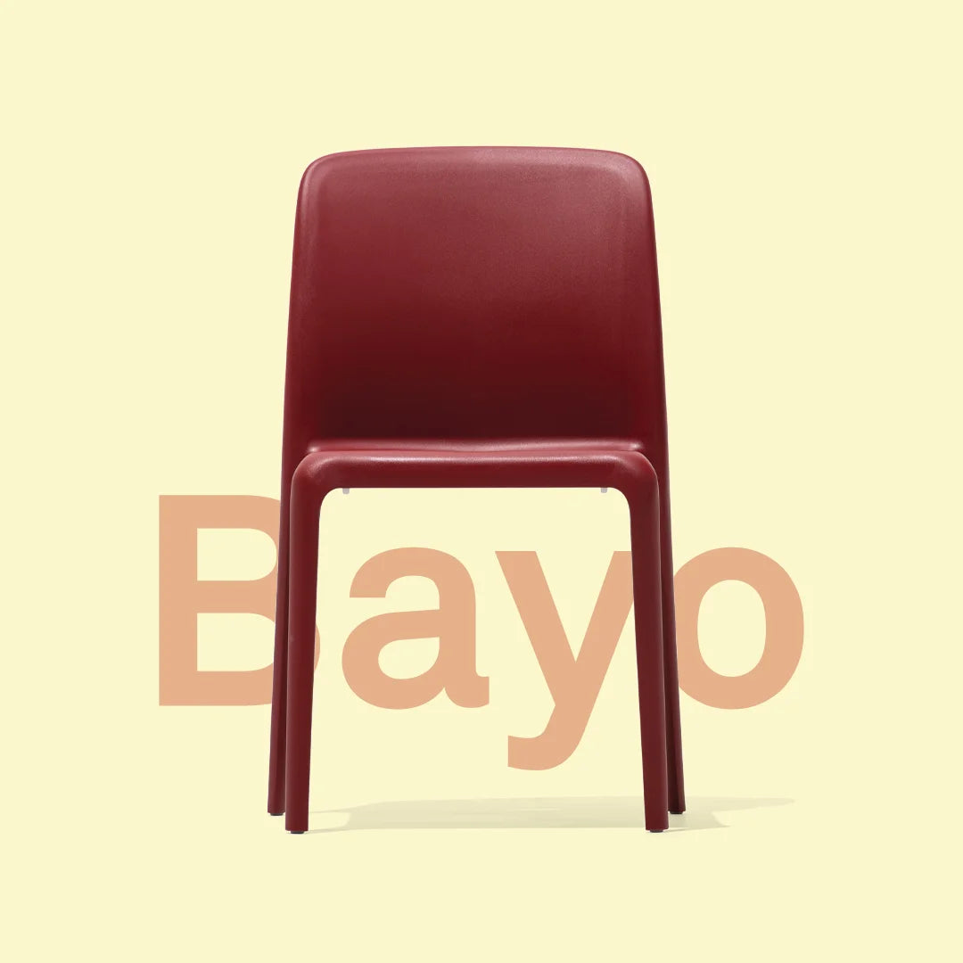 Silla Italiana sustentable Bayo